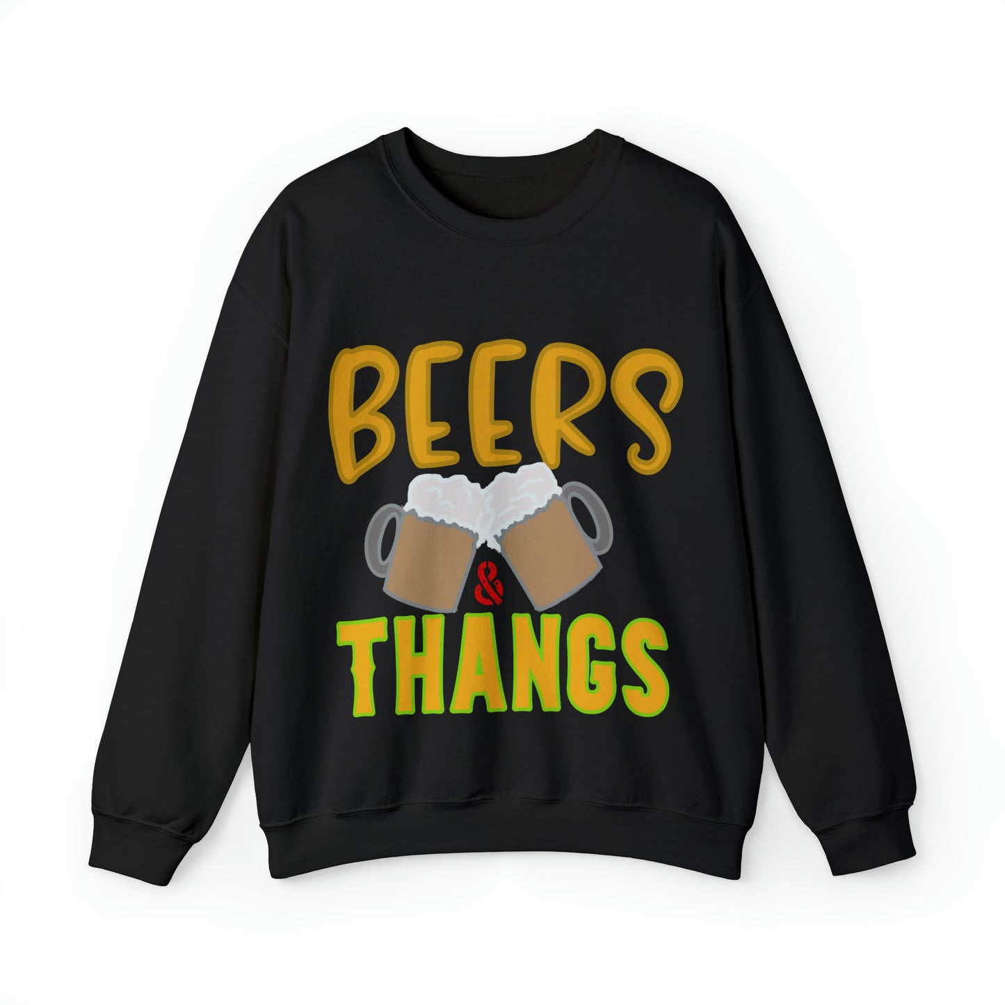 Z Beers And Thangs Unisex Heavy Blend™ Crewneck Sweatshirt