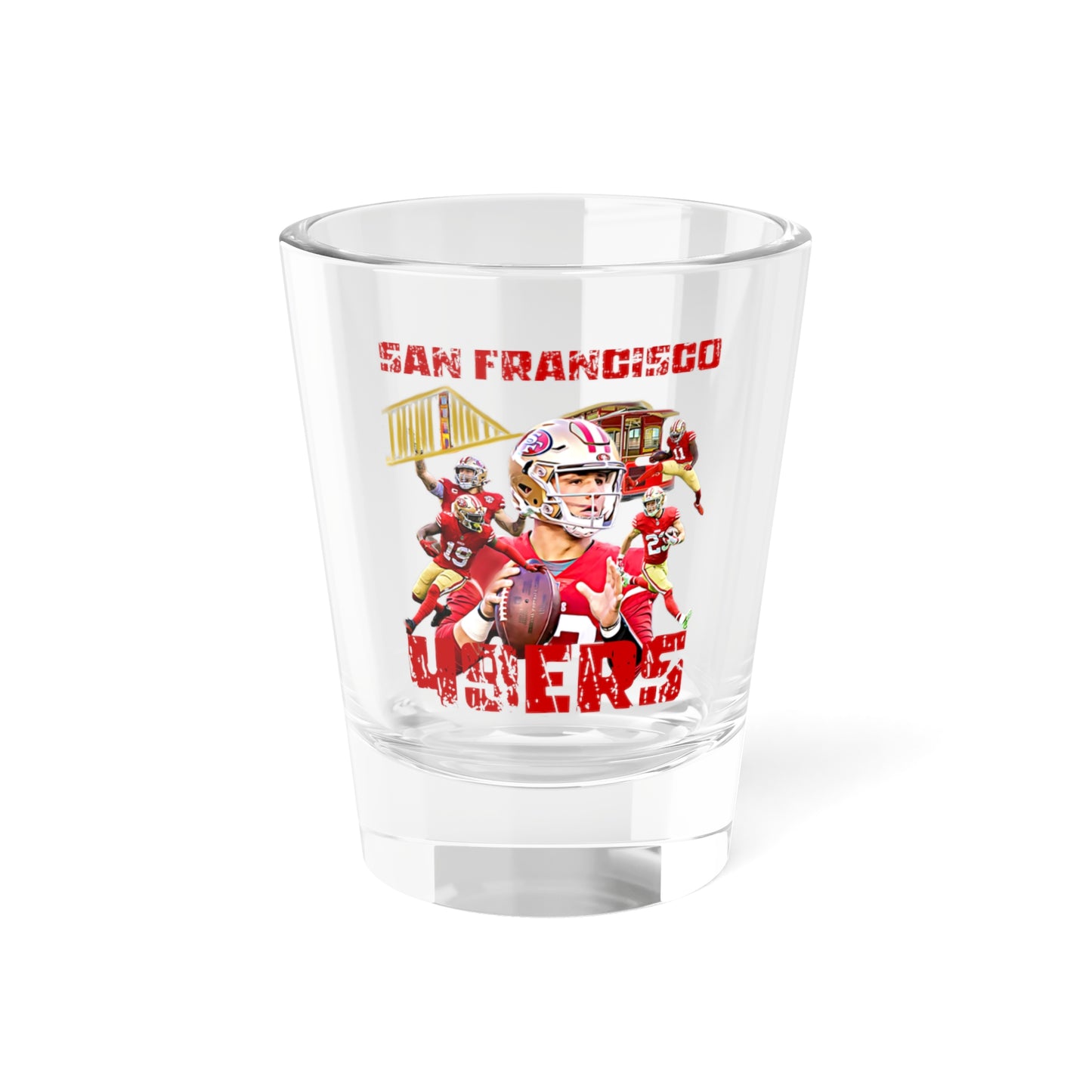 San Francisco 49ERS High Powered Offense Shot Glass
